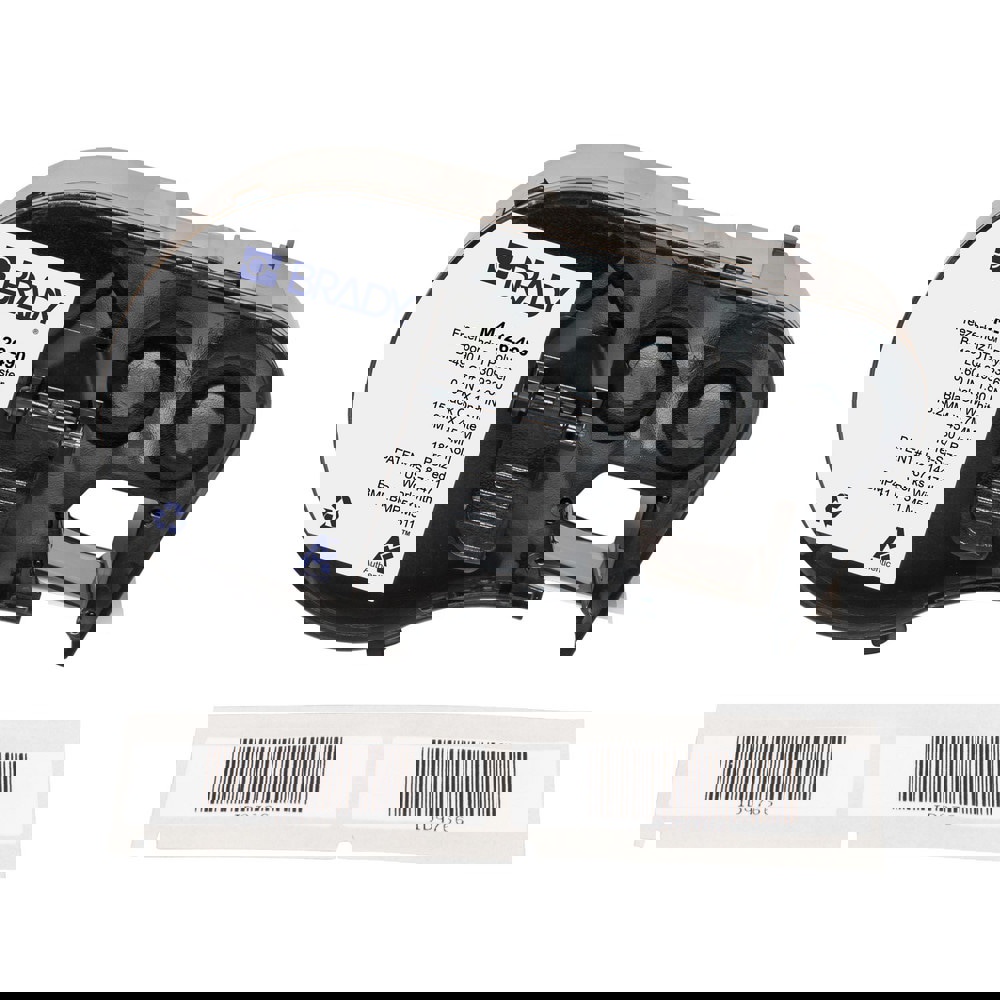 Labels, Ribbons & Tapes; Application: Label Printer Cartridge ; Type: Label Printer Cartridge ; Color Family: White ; Color: Black on White ; Number Of Labels Per Roll: 180 ; For Use With: BMP41; BMP51; BMP53; M511